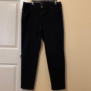 Woman’s black jeans